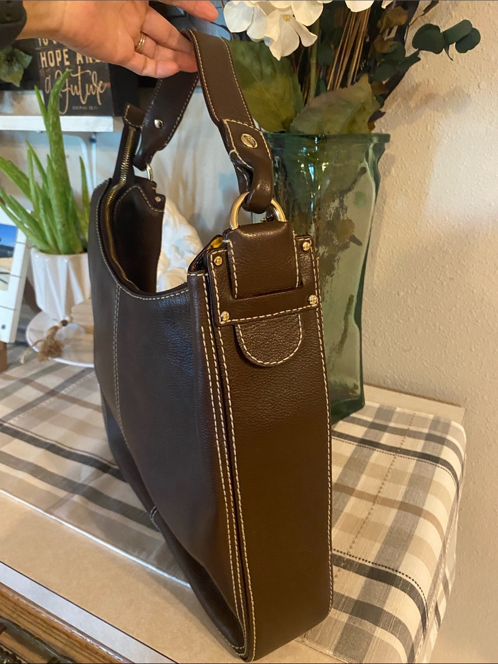 Kate Spade New York Vintage, Collectors, Y2K , Leather Tote Bag – Rare Find - Picture 10 of 16